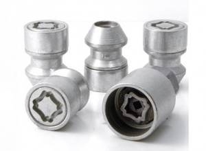 écrous et douille en forme de losange émoussé