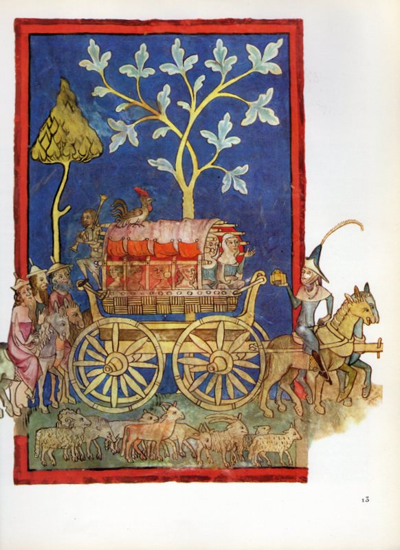 Illustration d'un char branlant