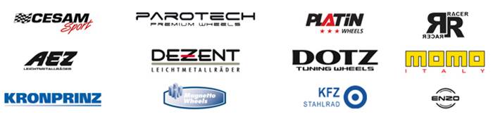 Quelques marques connues de jantes